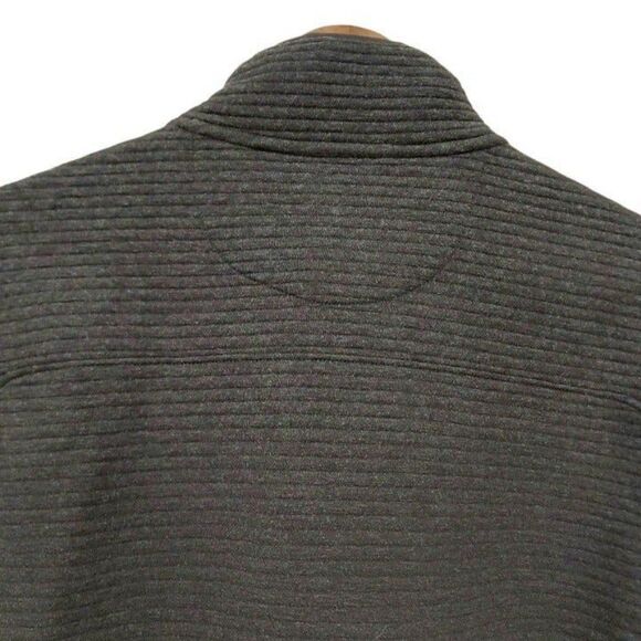 Gerry  Sweater Mens Large Black Pullover1/4 Snap Long Sleeve High Neck Outdoor - Picture 6 of 9
